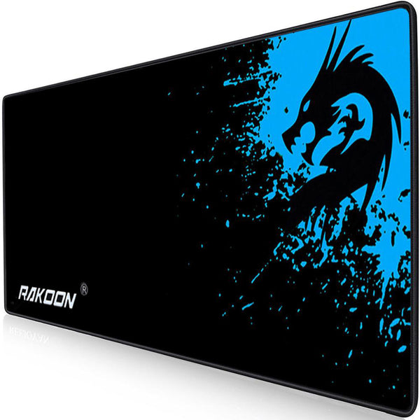 RAKOON Blue Splattered Dragon Mouse Pad