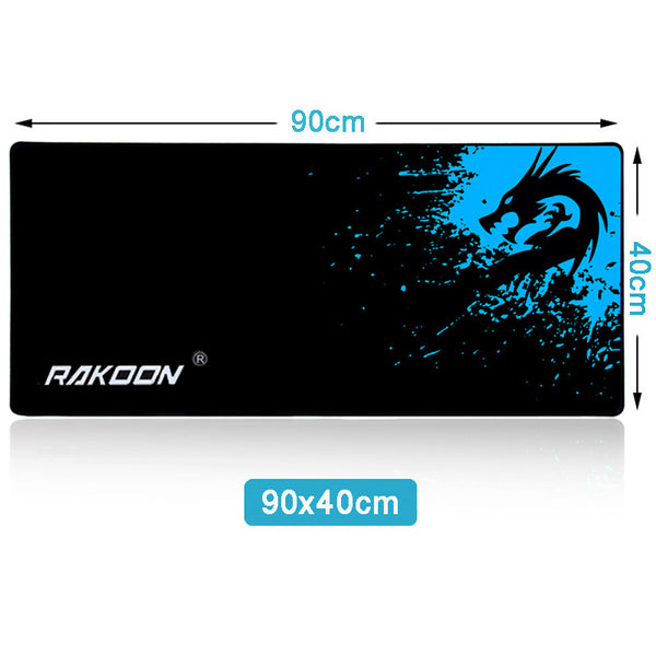 RAKOON Blue Splattered Dragon Mouse Pad